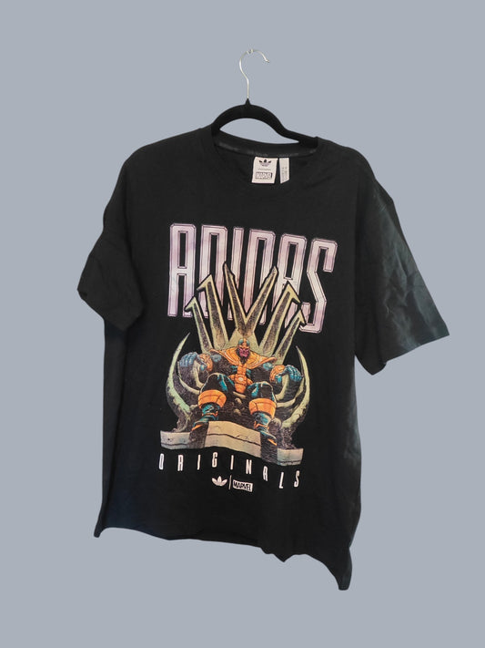 T-shirt Adidas Originals x Marvel Thanos noir neuf étiquette L