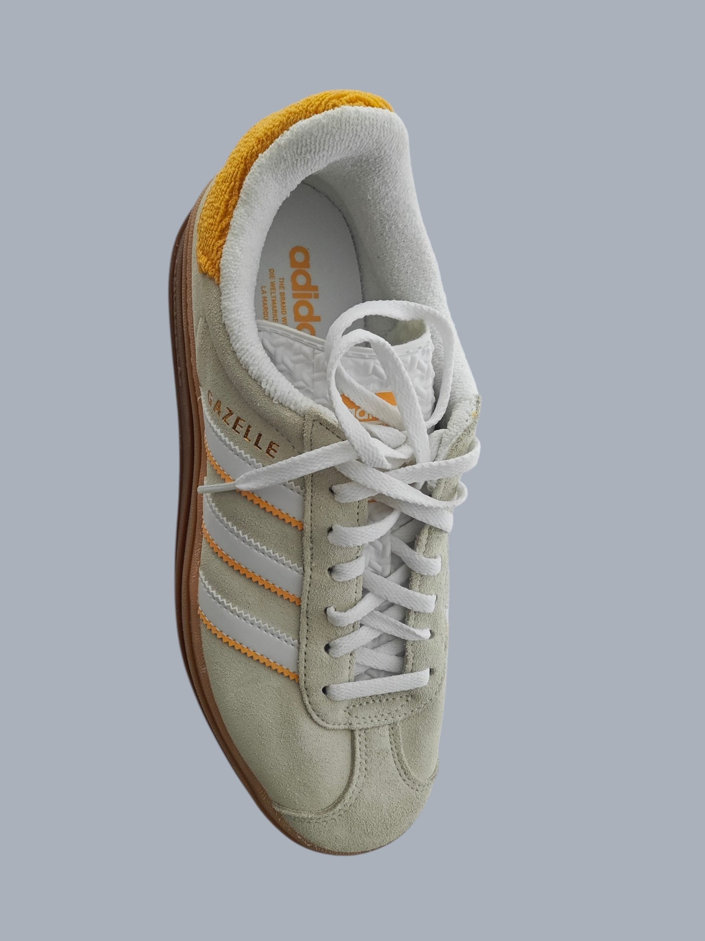 Adidas Gazelle Bold W beige plateforme taille 40