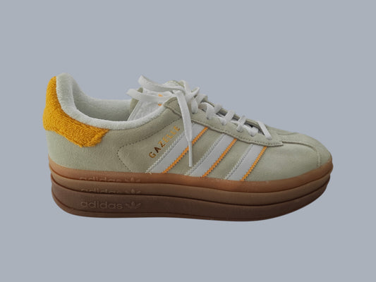 Adidas Gazelle Bold W beige plateforme taille 40