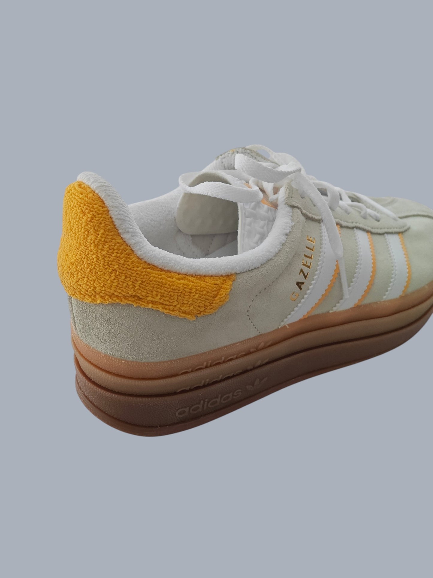 Adidas Gazelle Bold W beige plateforme taille 40