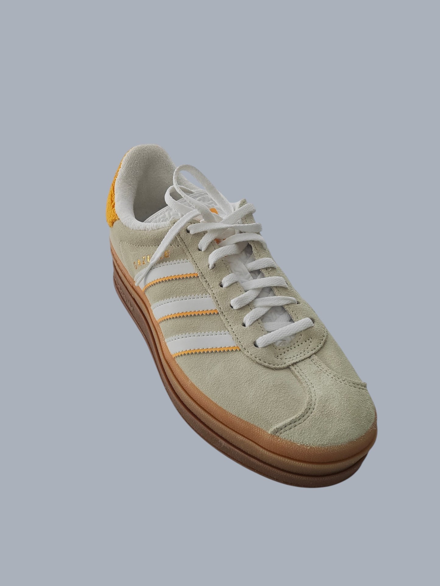 Adidas Gazelle Bold W beige plateforme taille 40