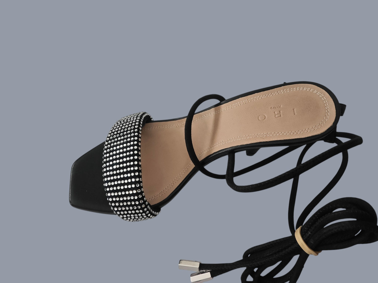Sandales IRO Paris Paddy strass – Taille 37 – Neuves