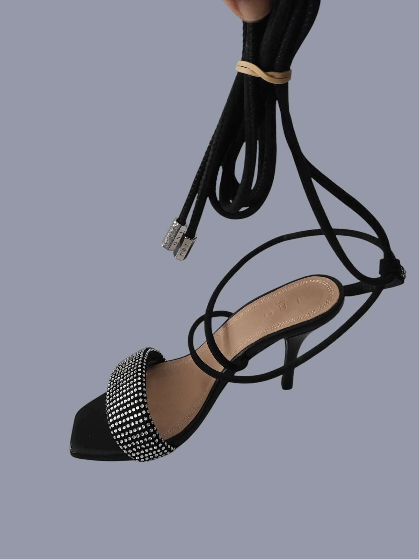 Sandales IRO Paris Paddy strass – Taille 37 – Neuves