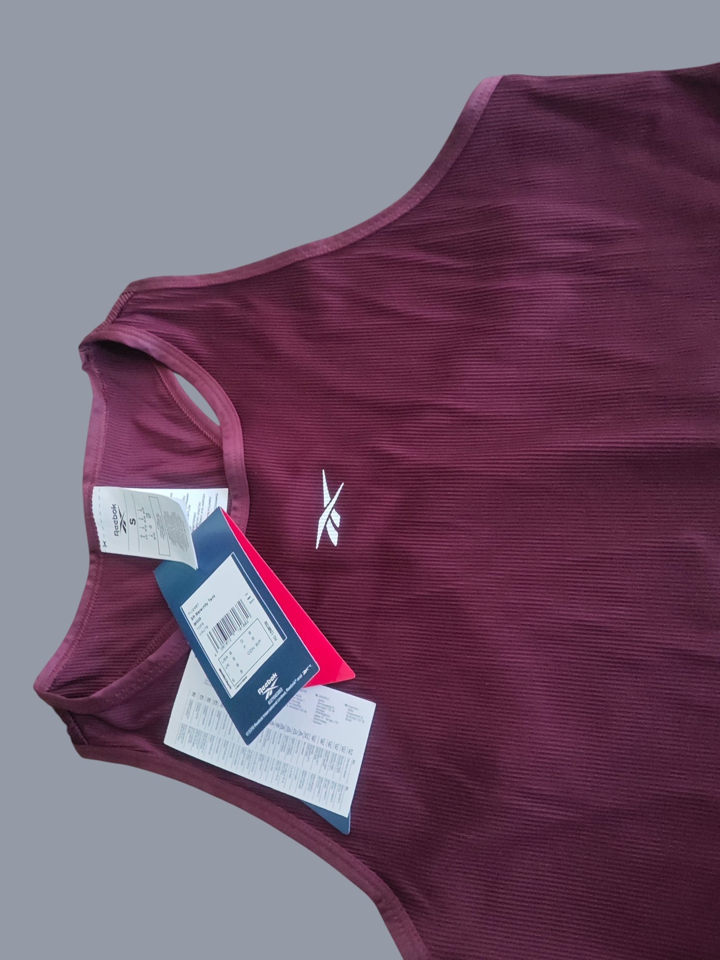 Débardeur Reebok femme bordeaux – Taille S