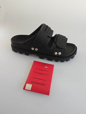 Hunter Unisex Vegan Synthetic Sandal – Noires – Taille 37