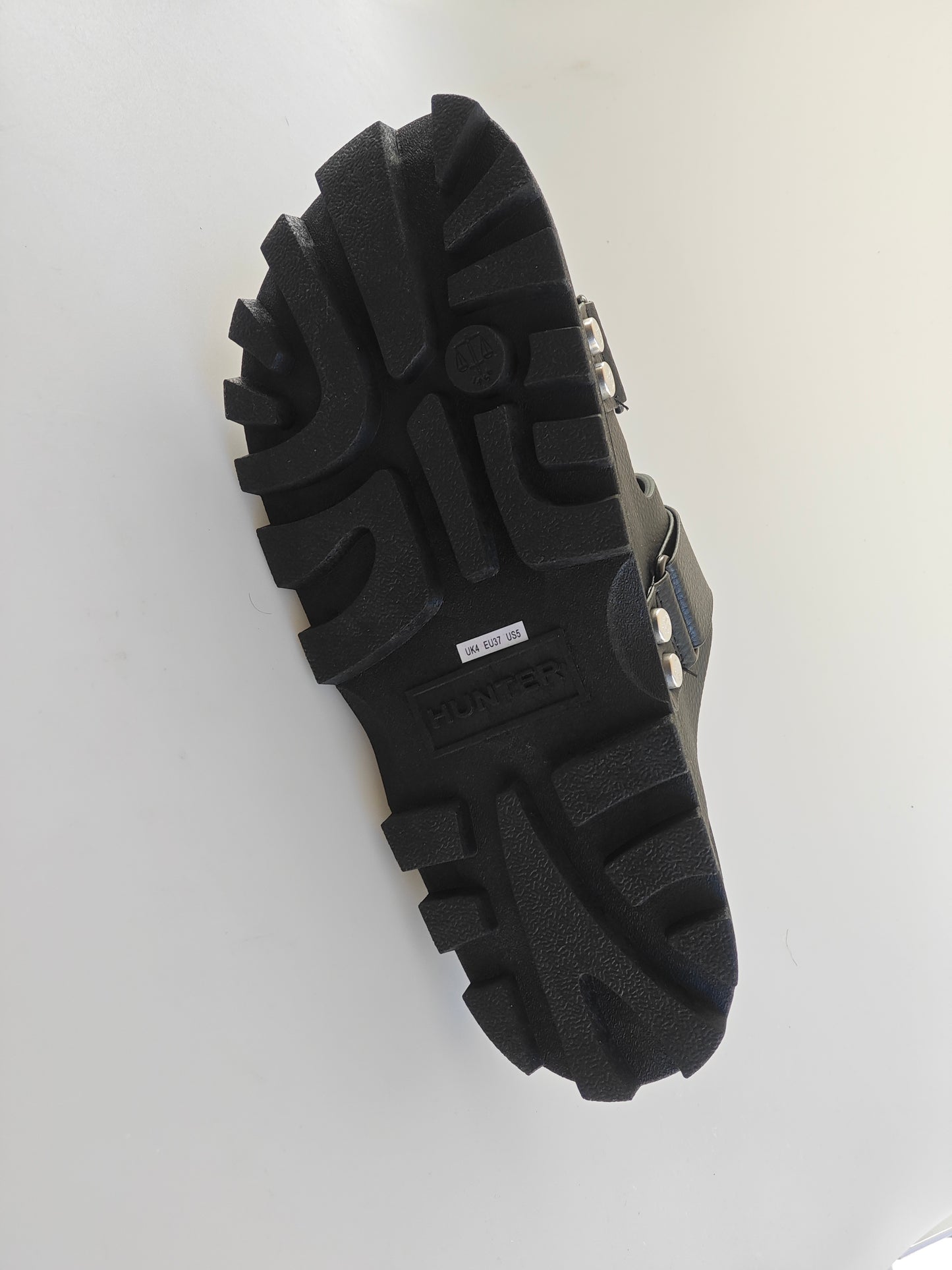 Hunter Unisex Vegan Synthetic Sandal – Noires – Taille 37